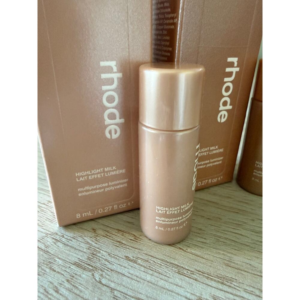 rhode Highlight Milk Duo 02 Pearly Champagne + 03 Warm Bronze - Picture 3 of 14